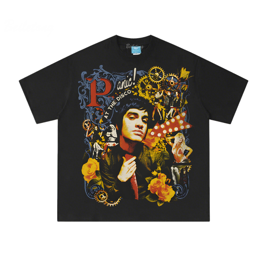 COLLAGE PHOTO TEE Panic! At Th - огляд і ціна Summer Clothing Websites