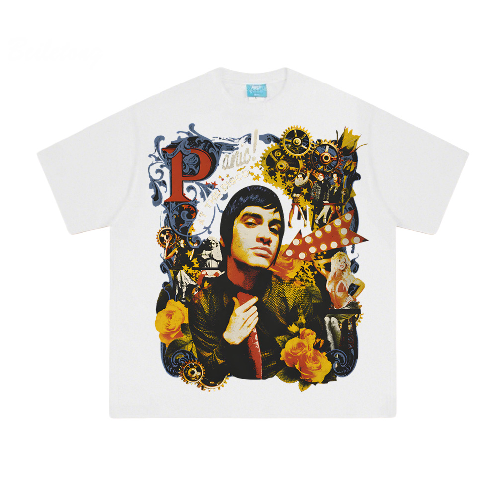 COLLAGE PHOTO TEE Panic! At Th - огляд і ціна Summer Clothing Websites