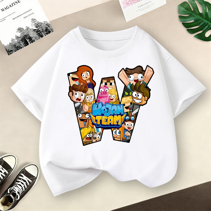 Short Sleeve T-shirt for Boys  - огляд і ціна Summer Clothing Kids Boys
