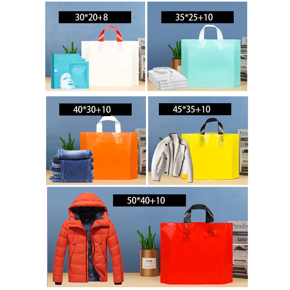 200pcs custom logo Shopping Ba - огляд і ціна Summer Clothing Deals